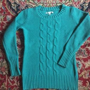 Women’s size M Teal Old Navy sweater